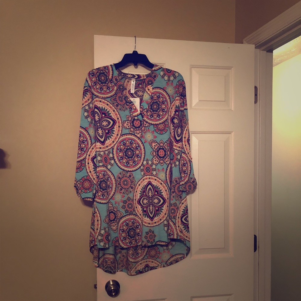 Plus size tunic